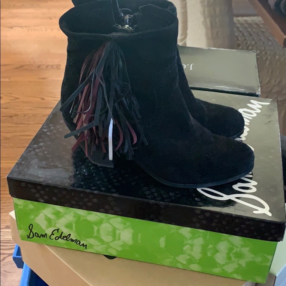 Sam Edelman Suede Booties